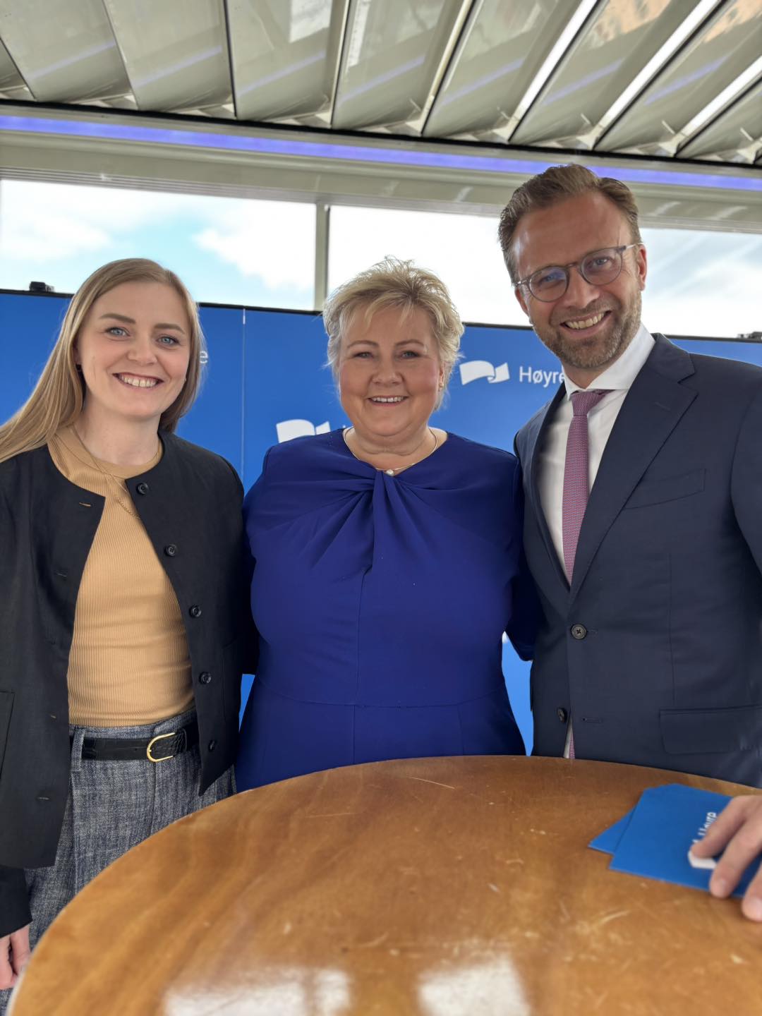 TIna, Erna og Nikolai